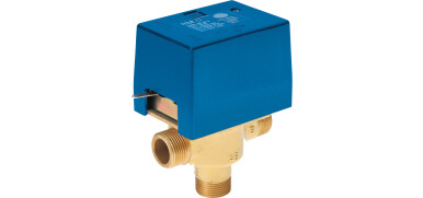 MUT Zoneventiel, 3-weg, 1/2”, 3/4”, 1”, buitendraad, veerretour, 24V/110V/230V, SF-serie