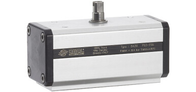 OMAL Pneumatische Actuator, DA, aluminium, 60 Nm, monostabiel, dubbelwerkend (DA)