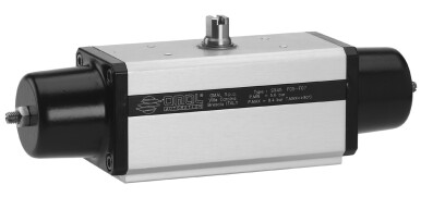 OMAL Pneumatische Actuator, SR, aluminium, 90Nm, Veerretour, enkelwerkend (SR)