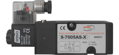 Namur magneetventiel, 3-2-weg - 5-2-weg, Bistabiel, 24Vac, IP65