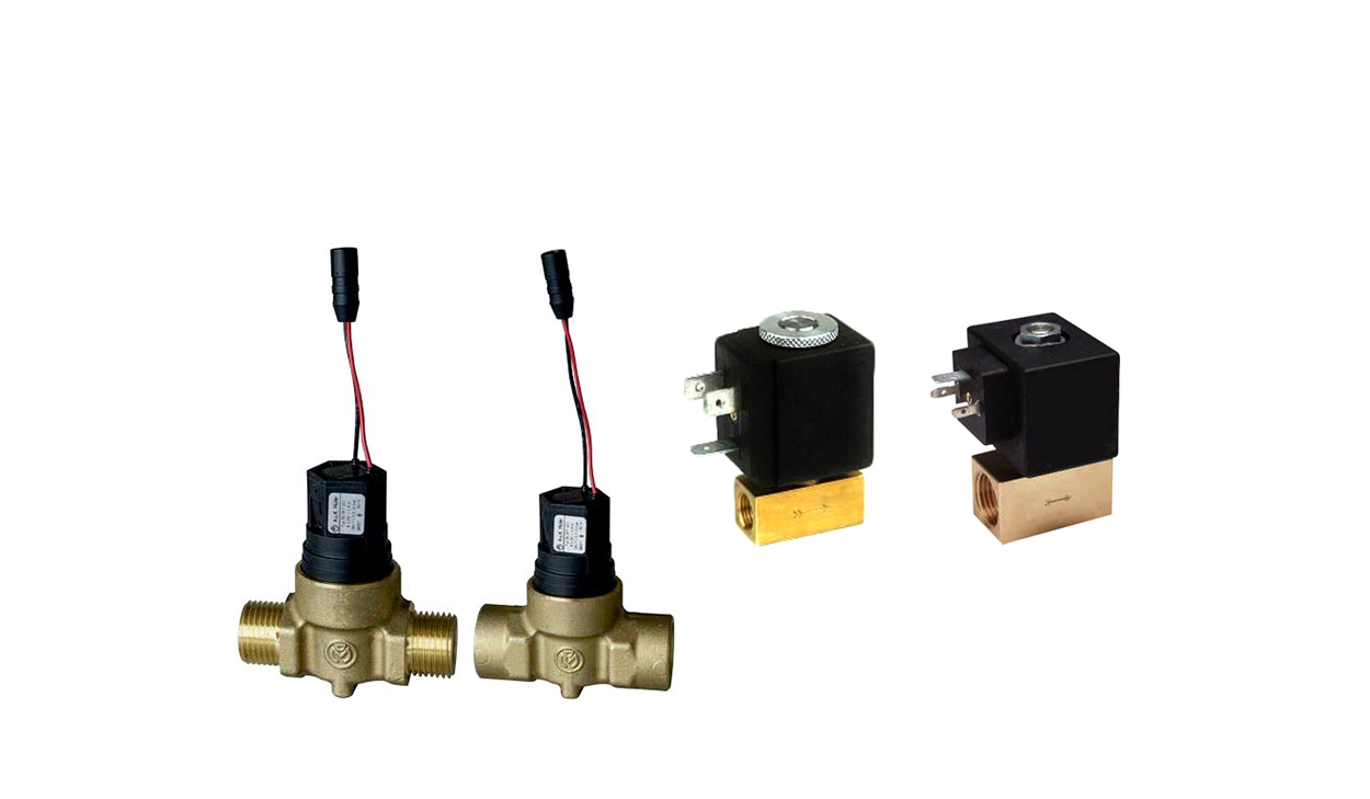 Magneetventielen Messing auk muller direct gestuurd