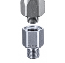 SUCO Verloopadapter, RVS, M14x1.5, (Voor Suco drukschakelaar G1/4")