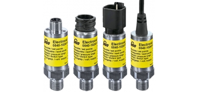 SUCO Elektronische Drukschakelaar, RVS, NO/NO, 0-600 bar, SoS, 2xPNP, Max. 1650 bar