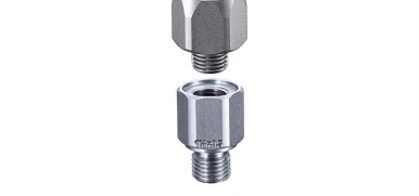 SUCO Verloopadapter, RVS, M14x1.5, (Suco drukschakelaar G1/4")