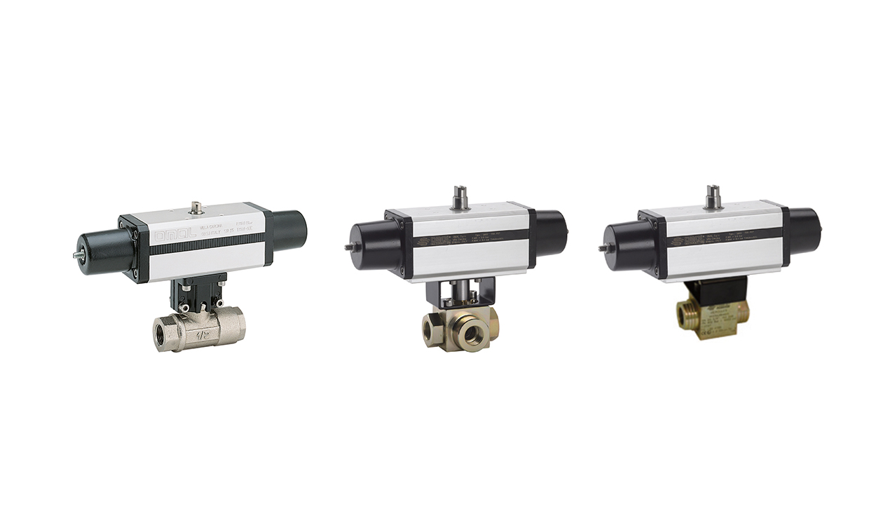 hoge druk kogelkranen enkelwerkend pneumatisch