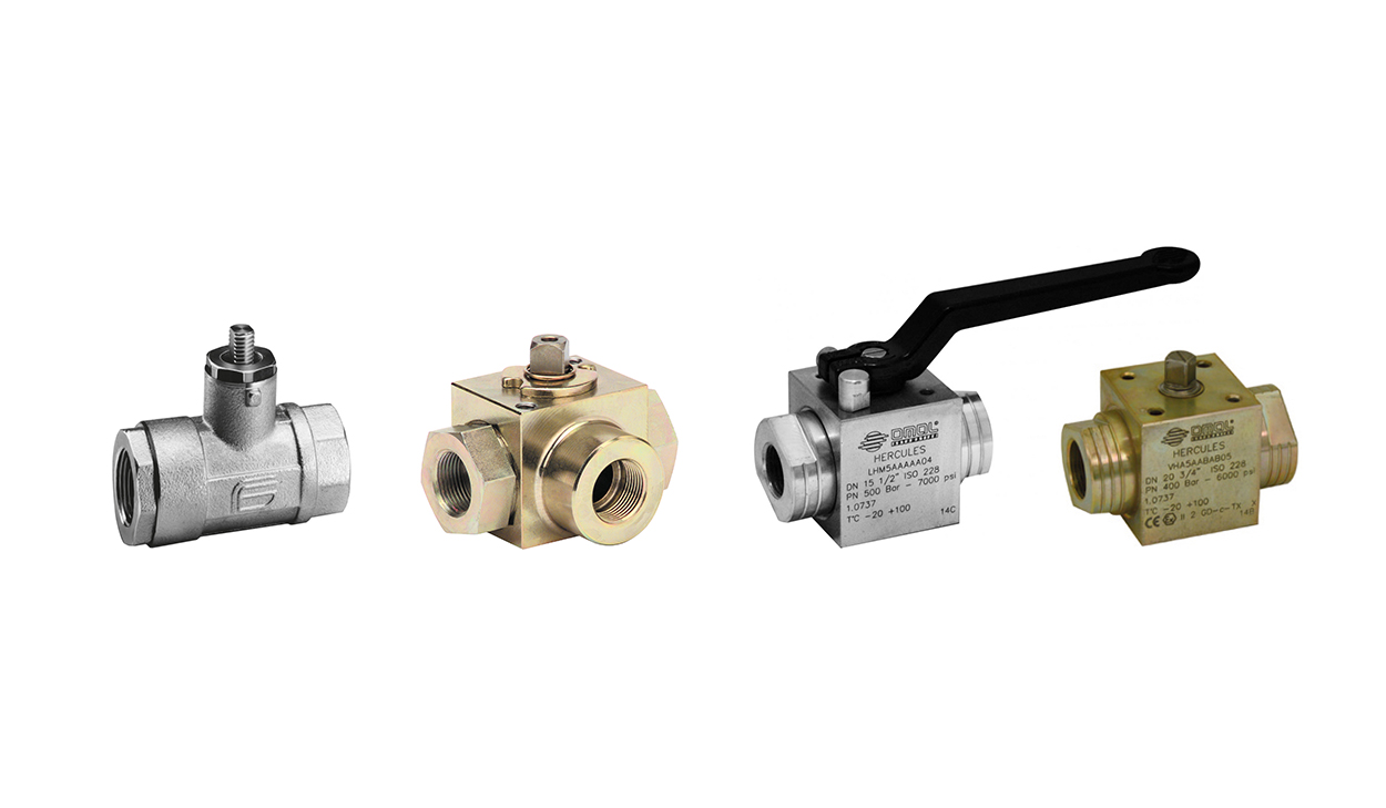 hoge druk kogelkranen omal automation