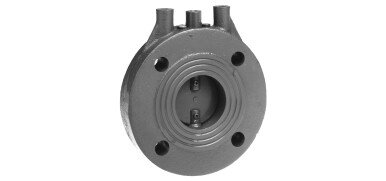 Vlinderklep, 2-weg, staal, PN6