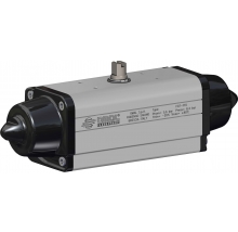 OMAL Pneumatische Actuator, SRN, aluminium, 2880Nm, Veerretour, enkelwerkend (SR)